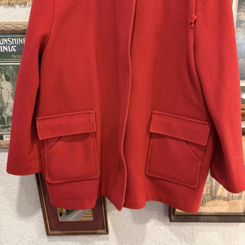 Vintage 70s RARE St. Germain Des Près Wool‎ Lined Jacket Size XL - Picture 4 of 7